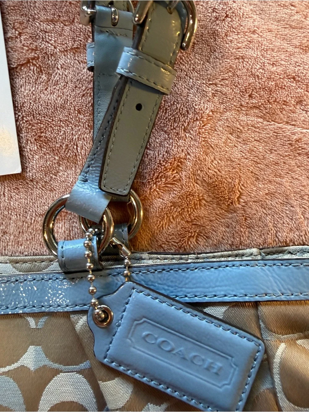 Coach shoulder tote